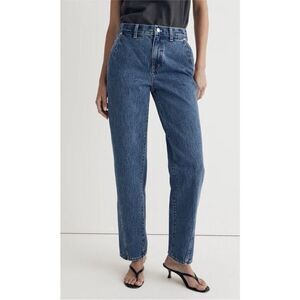 Madewell Baggy Straight Jeans Twisted Seam Edition Women's Size 27